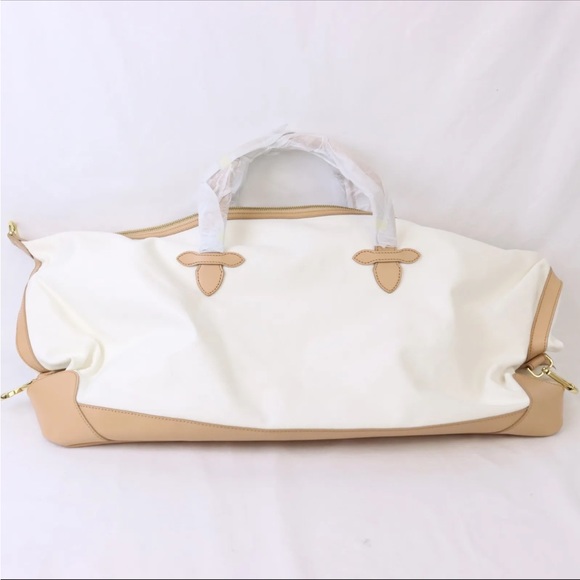 Mark & Graham Canvas and Twill Overnighter Bag - Picture 2 of 7